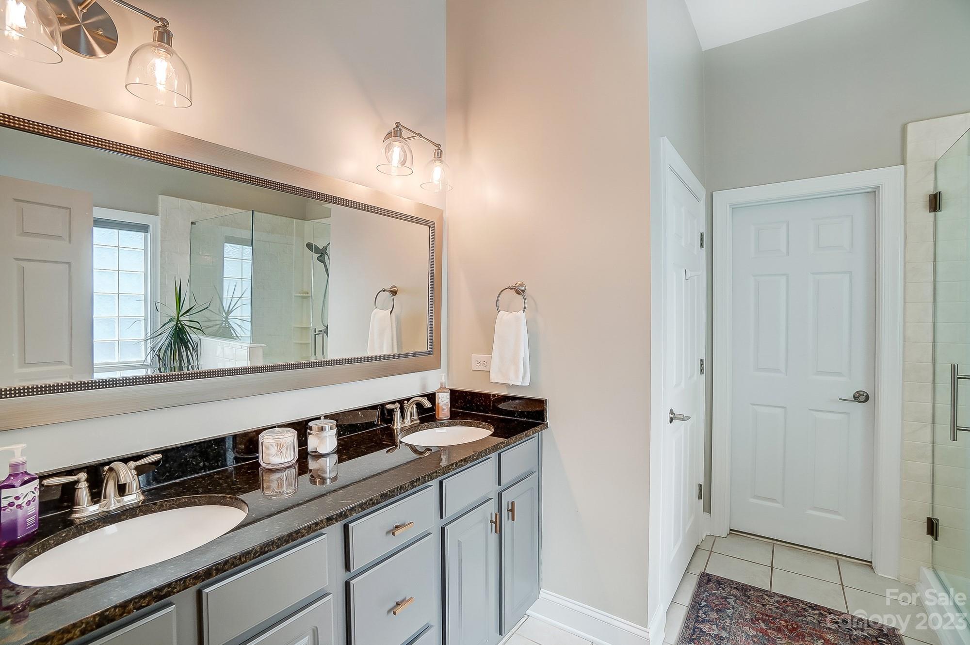 1105 Legacy Lane Fort Mill, SC 29708 - Photo 23 of 43 a bathroom with a sink and a mirror