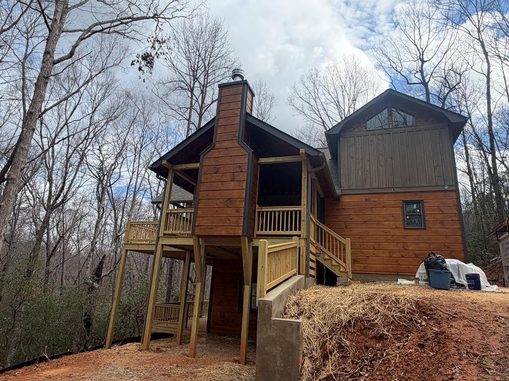 Lot A Mangum's Trail Blue Ridge, GA 30513 - Photo 87 of 94 Representative Covered Porch at the end of the Cat