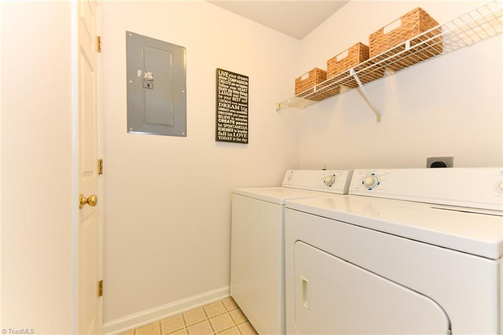 623 Timberline Ridge Lane Winston-Salem, NC 27106 - Photo 22 of 25 Laundry room with storage closet