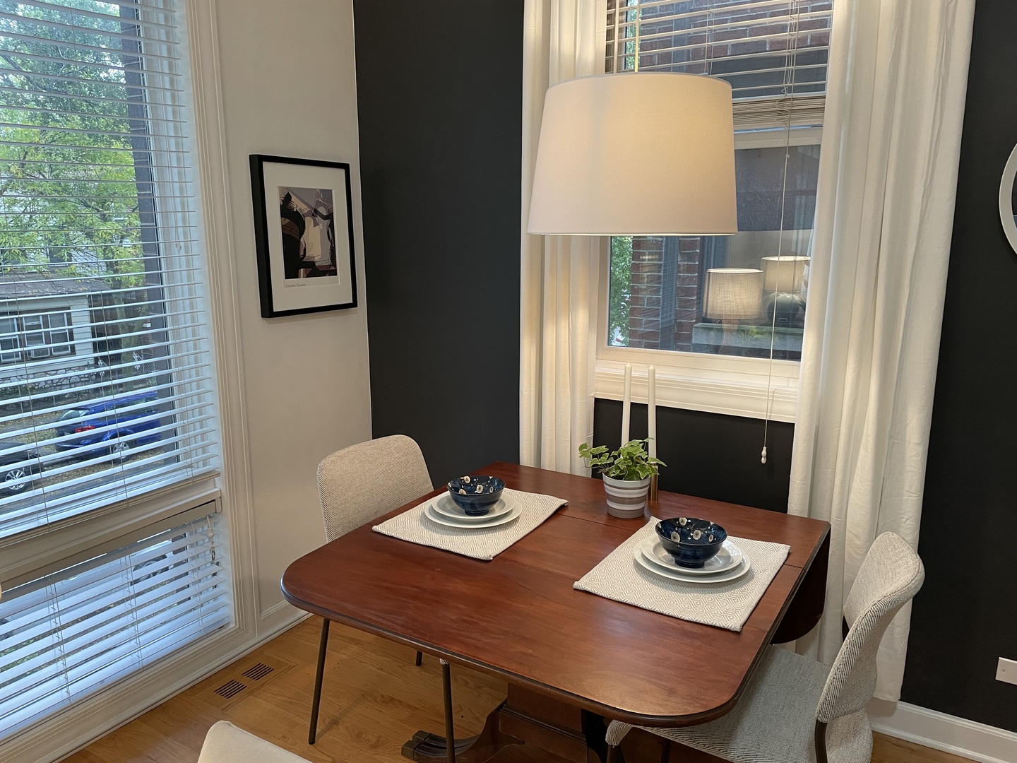 1512 West Victoria Street, Unit 2 Chicago, IL 60660 - Photo 7 of 19 a view of a dining room with furniture and wooden floor