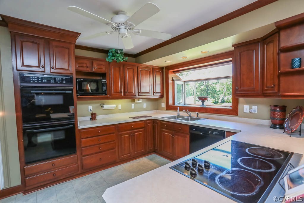 2008 Murdoch Road Henrico, VA 23229 - Photo 6 of 25 Open concept, eat-in kitchen with custom cabinetry