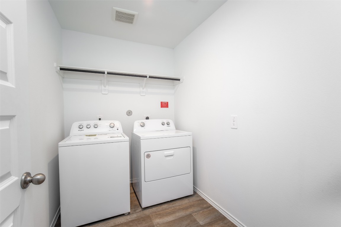 3726 Lanercost Lane Fulshear, TX 77441 - Photo 7 of 30 a utility room with dryer and washer
