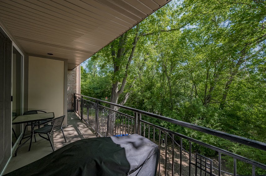 5904 Forest View Road, Unit 2F Lisle, IL 60532 - Photo 22 of 28 a view of a balcony with chairs