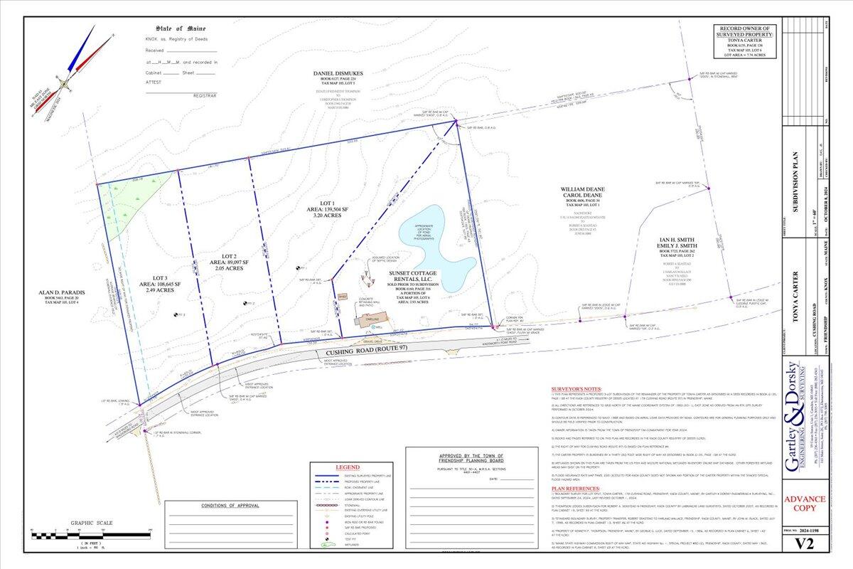 Lot 3 Cushing Road Cushing, ME 04563 - Photo 2 of 20 60-Survey