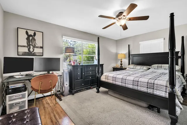 a view of an outdoor sitting area with furniture