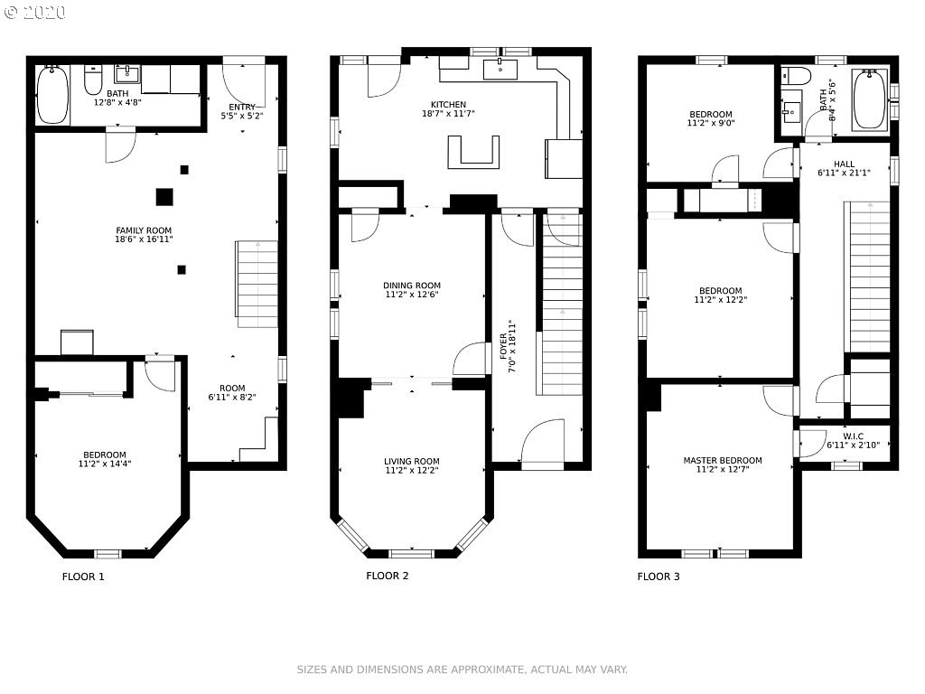 2807 Southwest 1st Avenue Portland, OR 97201 - Photo 25 of 25 Floor Plan