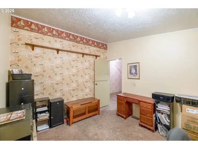 a backyard of a house