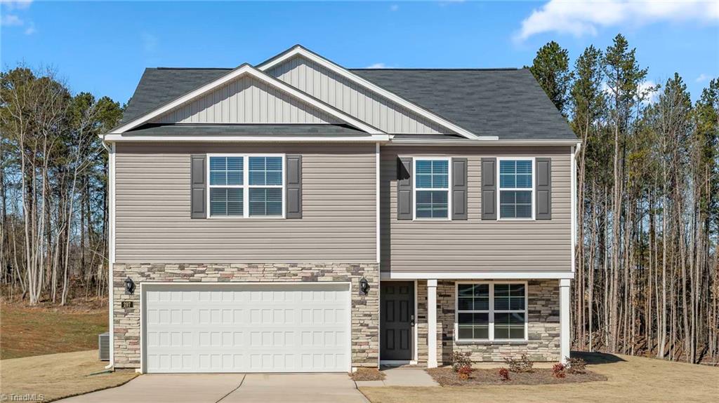 This home model is a representation of it's residential design
