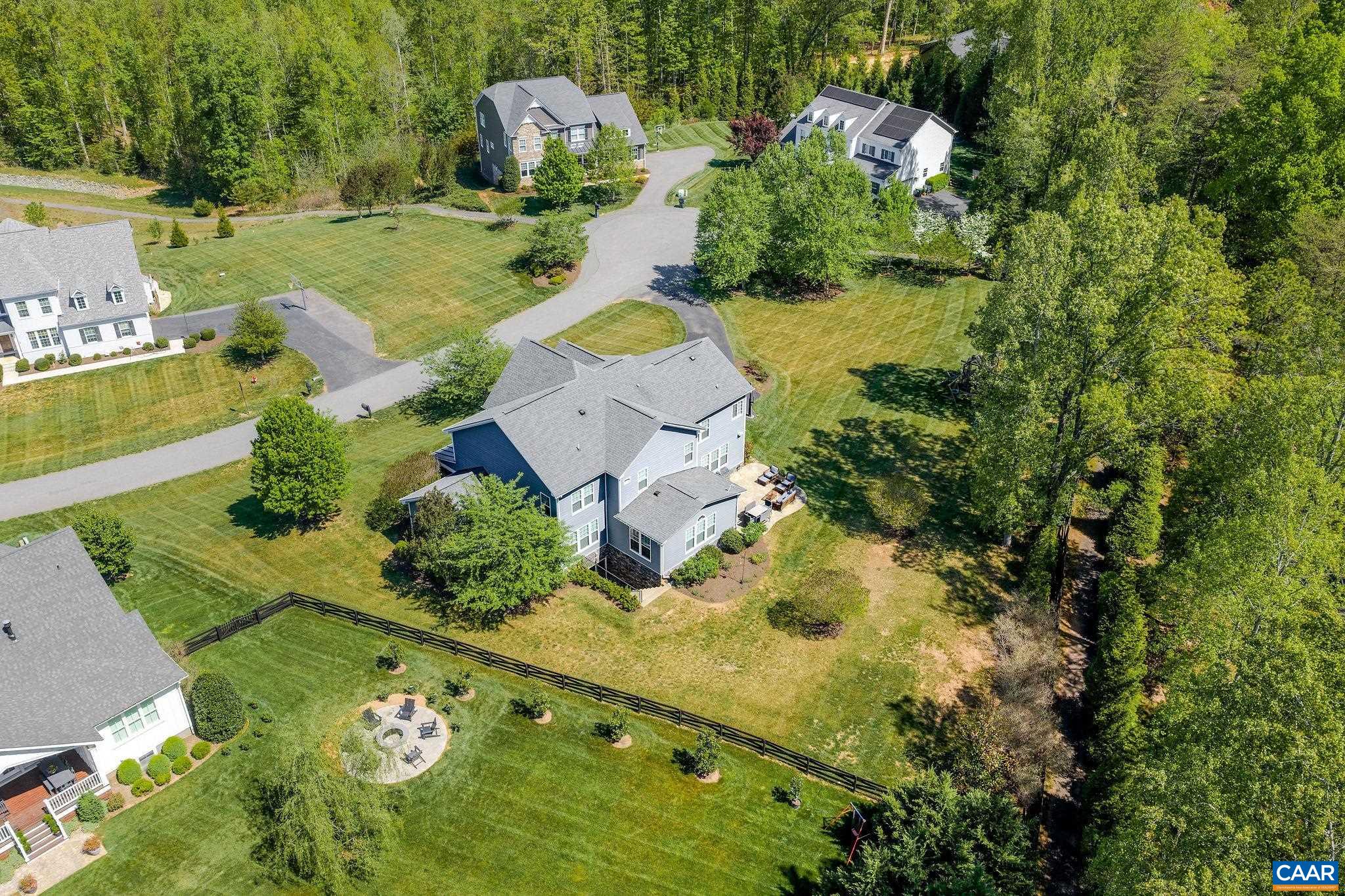 1630 Victor Place Charlottesville, VA 22903 - Photo 70 of 73 an aerial view of residential house with outdoor space