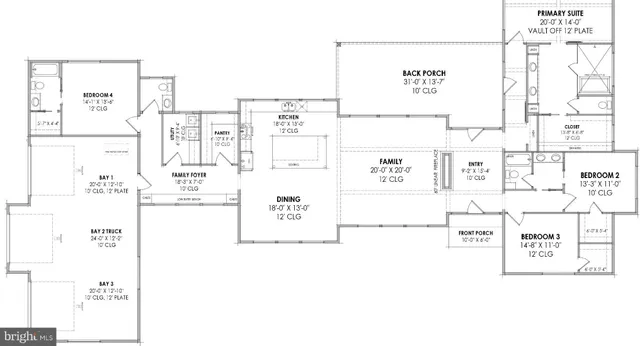 a view of a lake with a yard