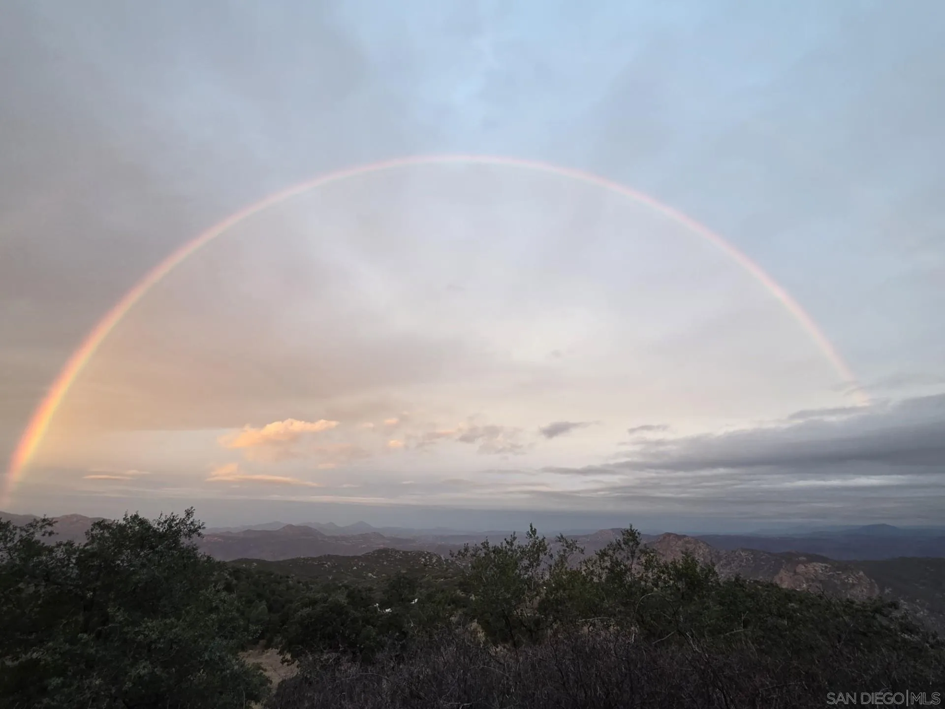 a view of a lake and mountain