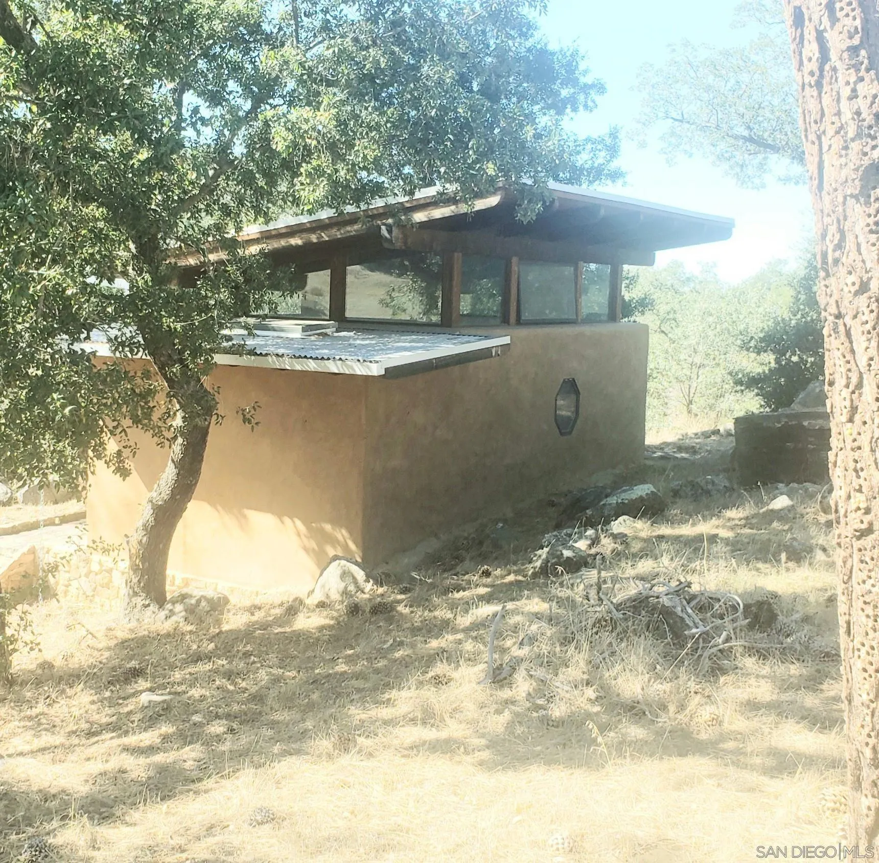 0 Tule Springs Road Julian, CA 92036 - Photo 22 of 44 a view of a wooden house with a yard