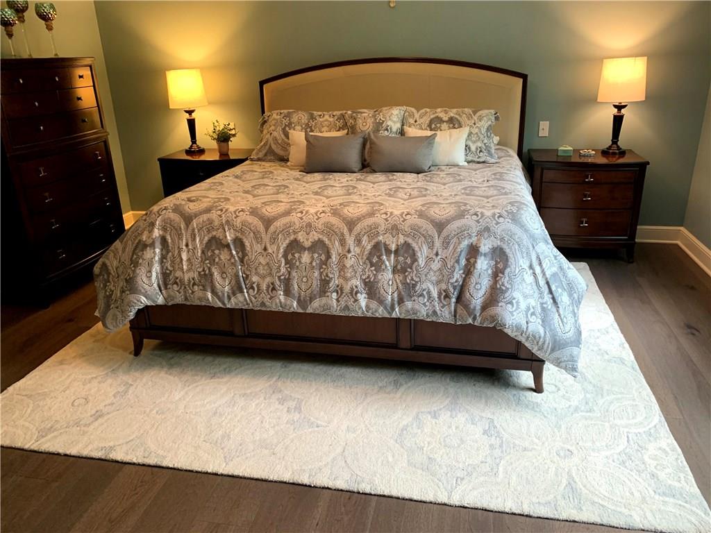 580 George Jr Road Grove City, PA 16127 - Photo 12 of 25 Master Bedroom with hickory floors