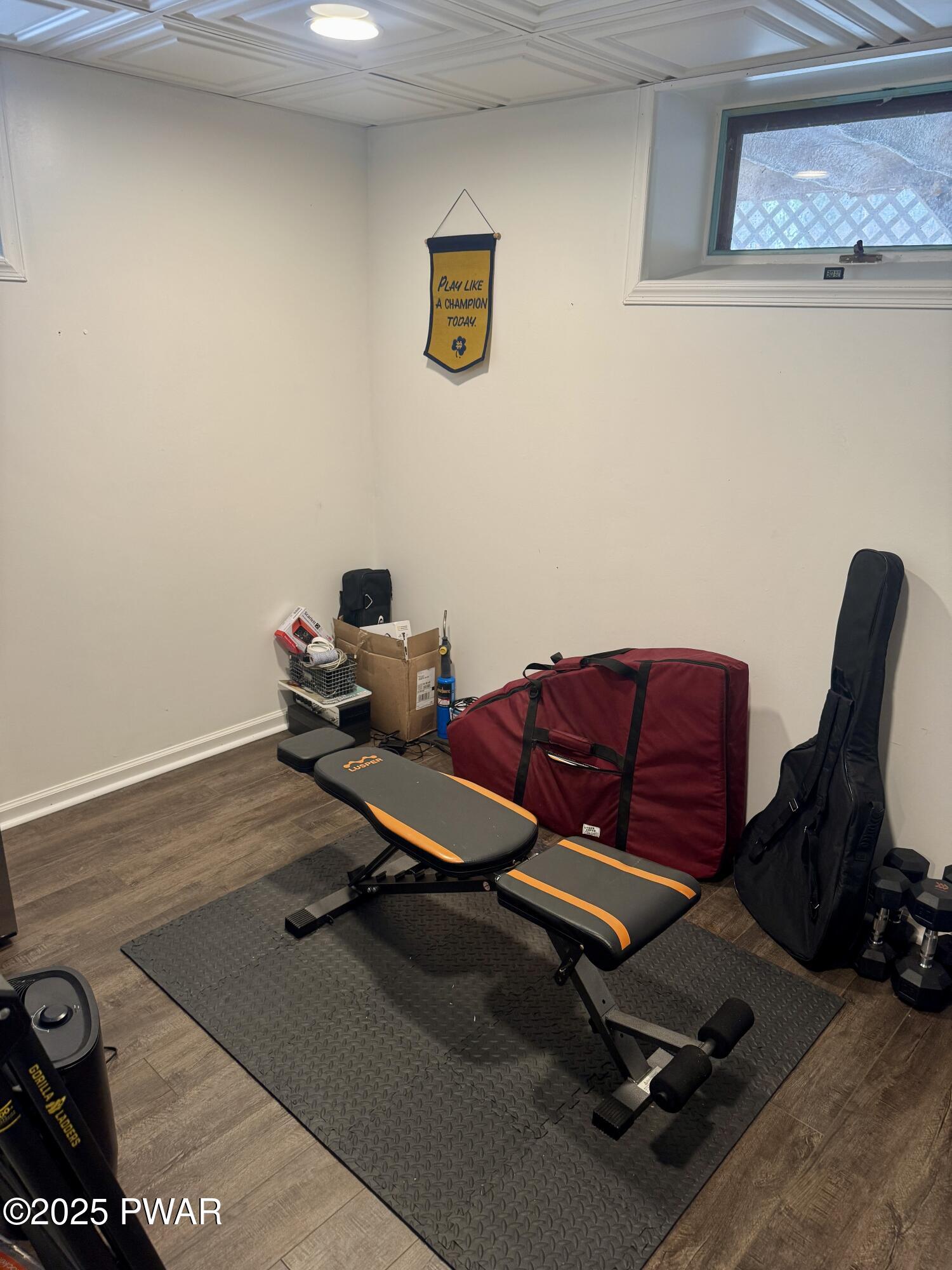360 South Baker Road Waymart, PA 18472 - Photo 28 of 35 a room with a workspace
