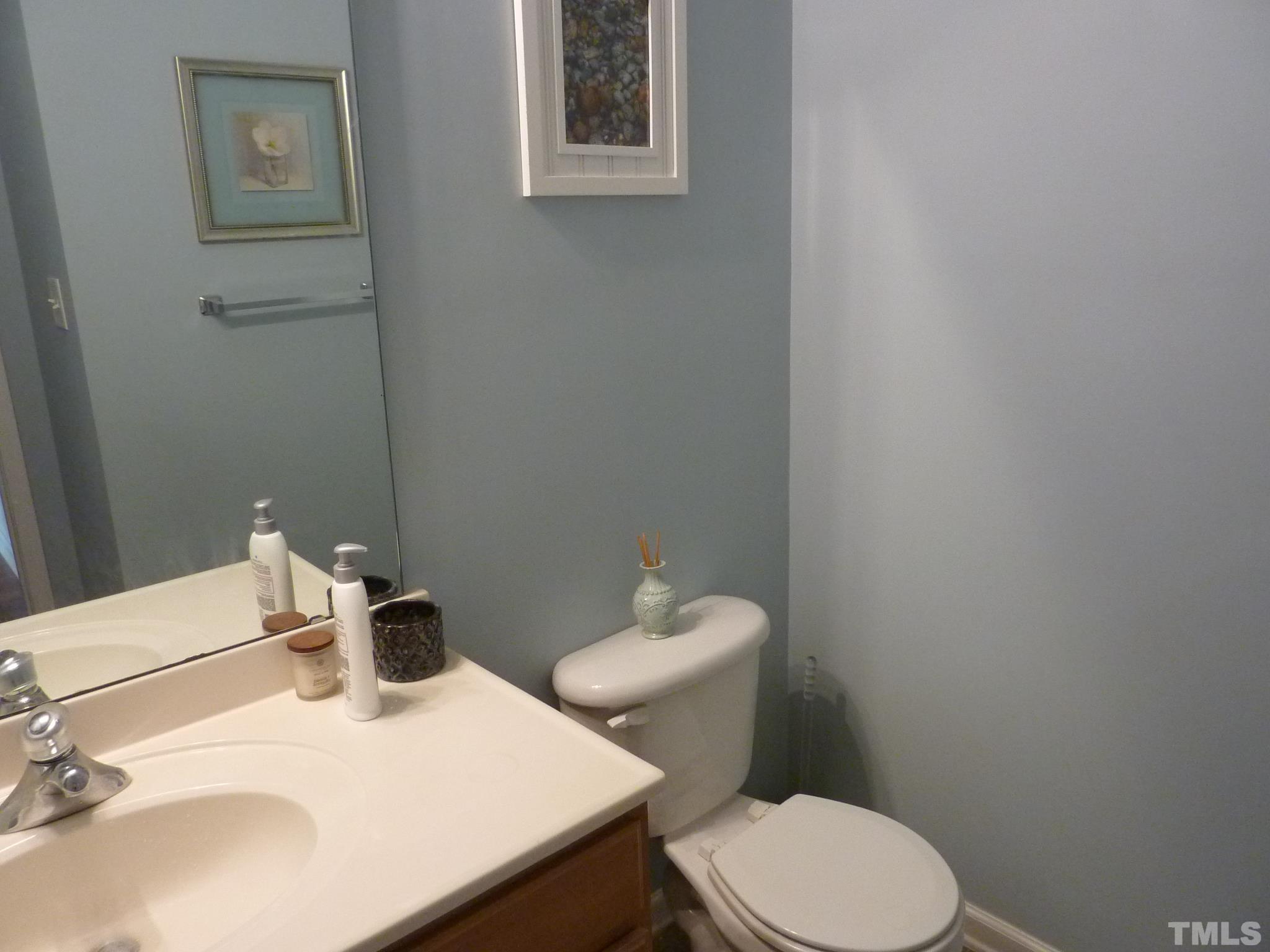 5943 Brambleberry Way Raleigh, NC 27616 - Photo 6 of 12 First floor half bath.