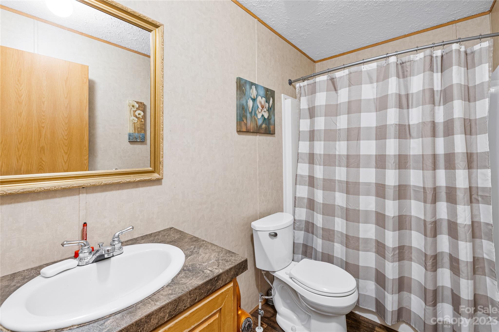 137 Brook Road Kings Mountain, NC 28086 - Photo 27 of 46 a bathroom with a sink toilet and a mirror