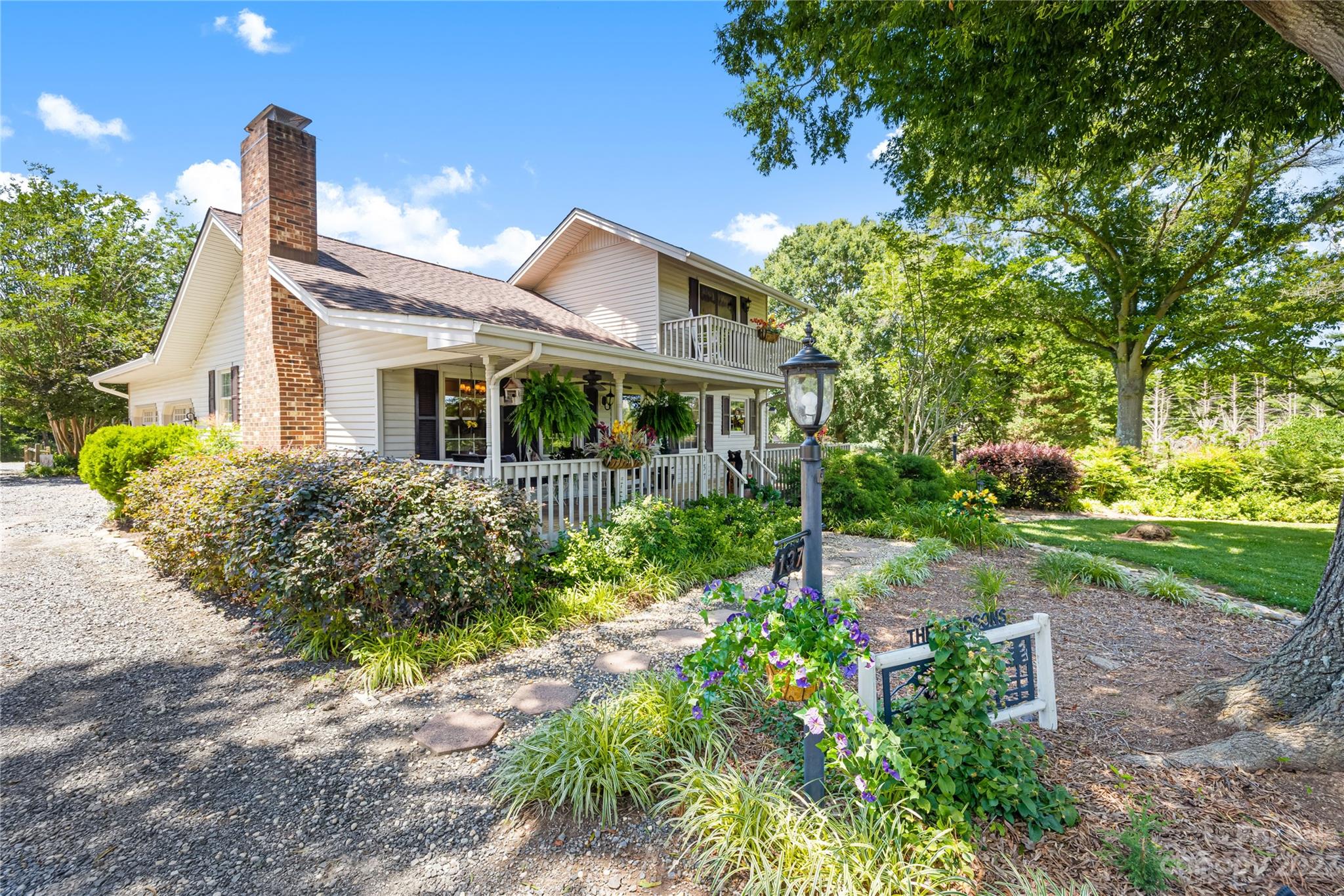137 Brook Road Kings Mountain, NC 28086 - Photo 45 of 46 a front view of a house with garden