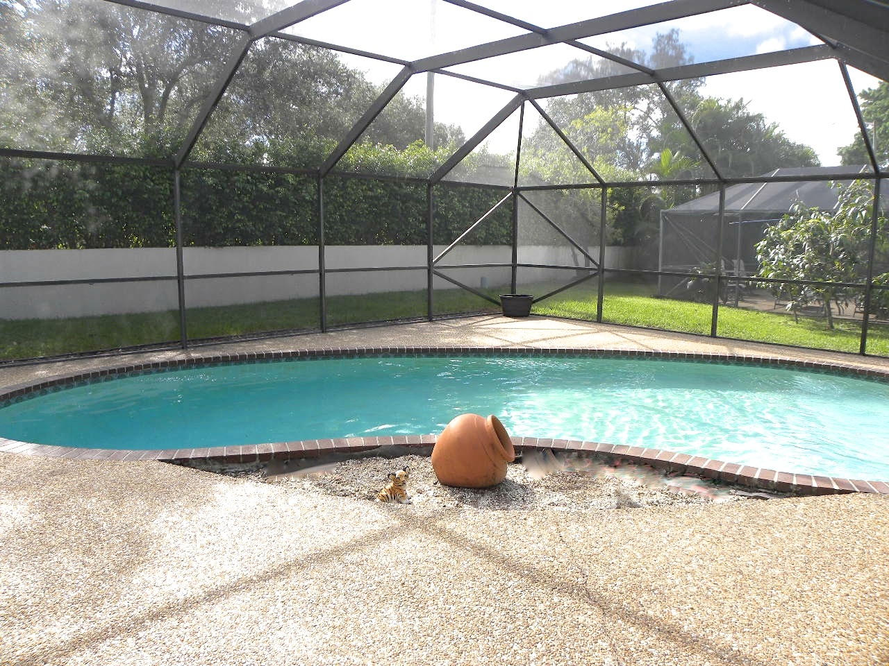 3098 Northwest 25th Way Boca Raton, FL 33434 - Photo 44 of 45 Screened Pool