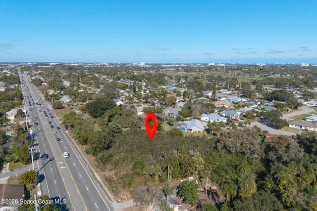 an aerial view of city