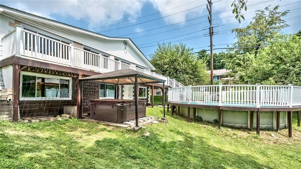 1524 Anderson Road Pittsburgh, PA 15209 - Photo 24 of 25 front view of a house with a small yard