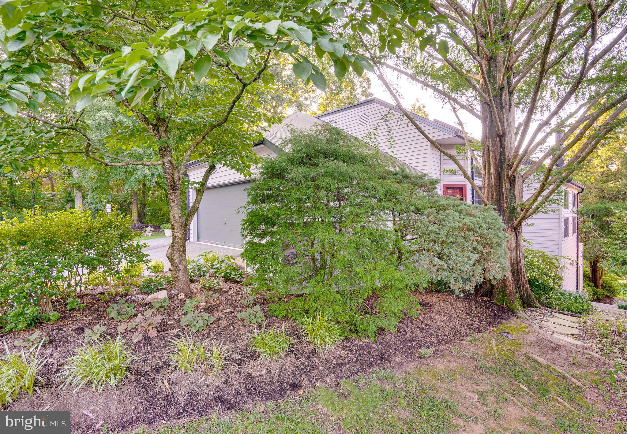 2148 South Bay Lane Reston, VA 20191 - Photo 66 of 73 a backyard of a house with lots of green space