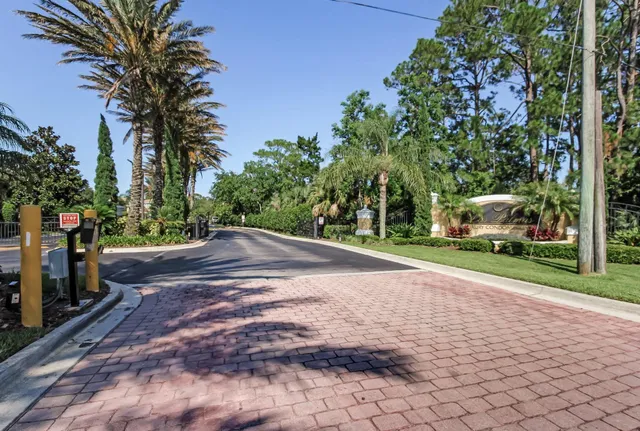 a view of street with trees