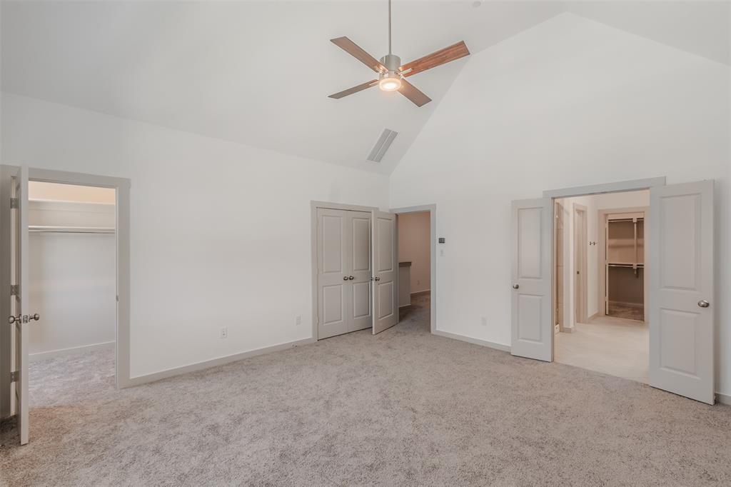 682 Vista Oaks Road Lewisville, TX 75067 - Photo 18 of 38 wooden floor in an empty room