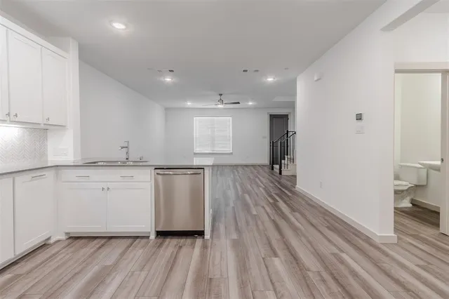 an outdoor view with patio