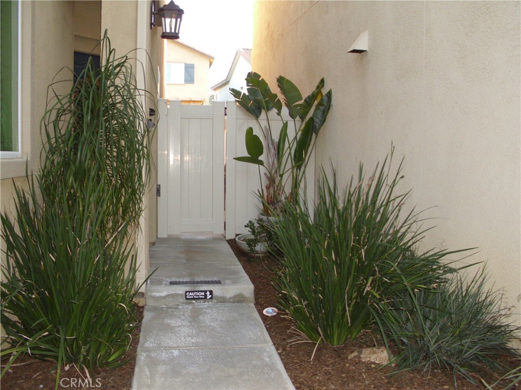 27393 Red Rock Road Moreno Valley, CA 92555 - Photo 20 of 31 a view of a yard with plants