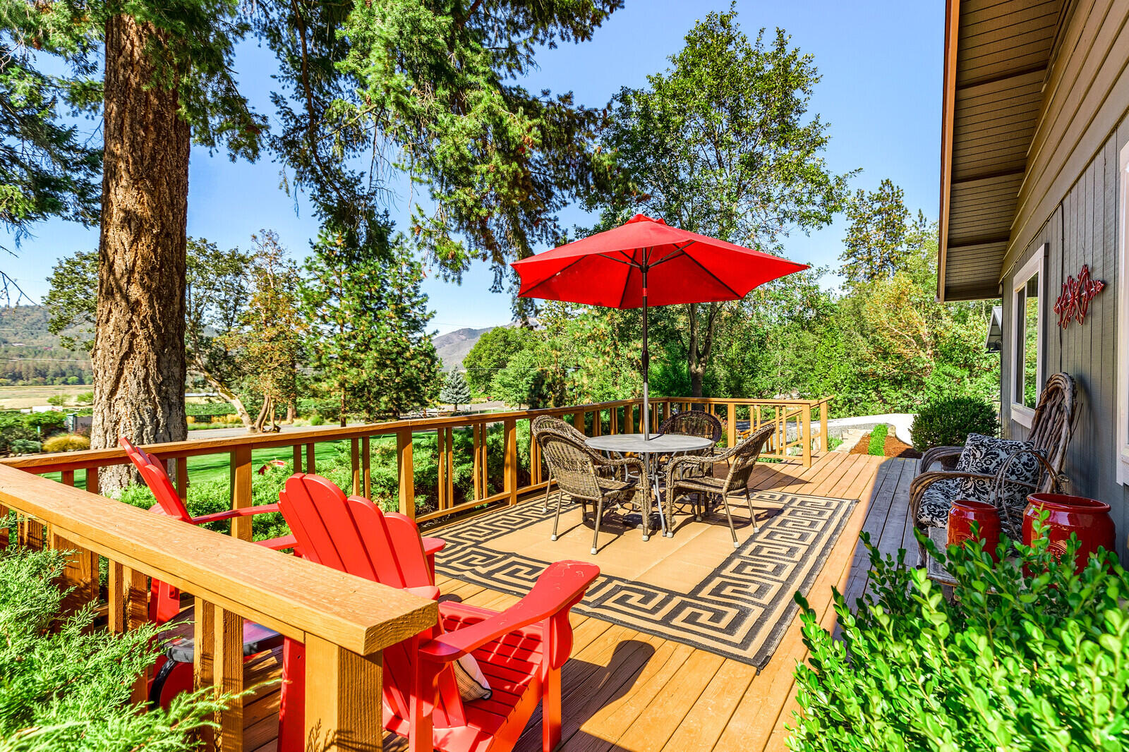 1011 Upper Applegate Road Jacksonville, OR 97530 - Photo 8 of 49 an outdoor space with seating
