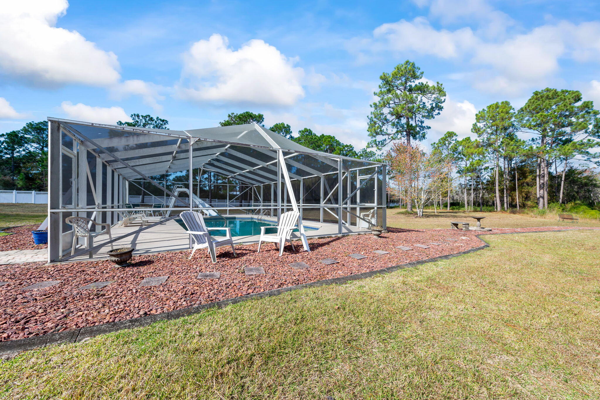 9524 Bone Bluff Drive Navarre, FL 32566 - Photo 14 of 68 3.75 acres Pool