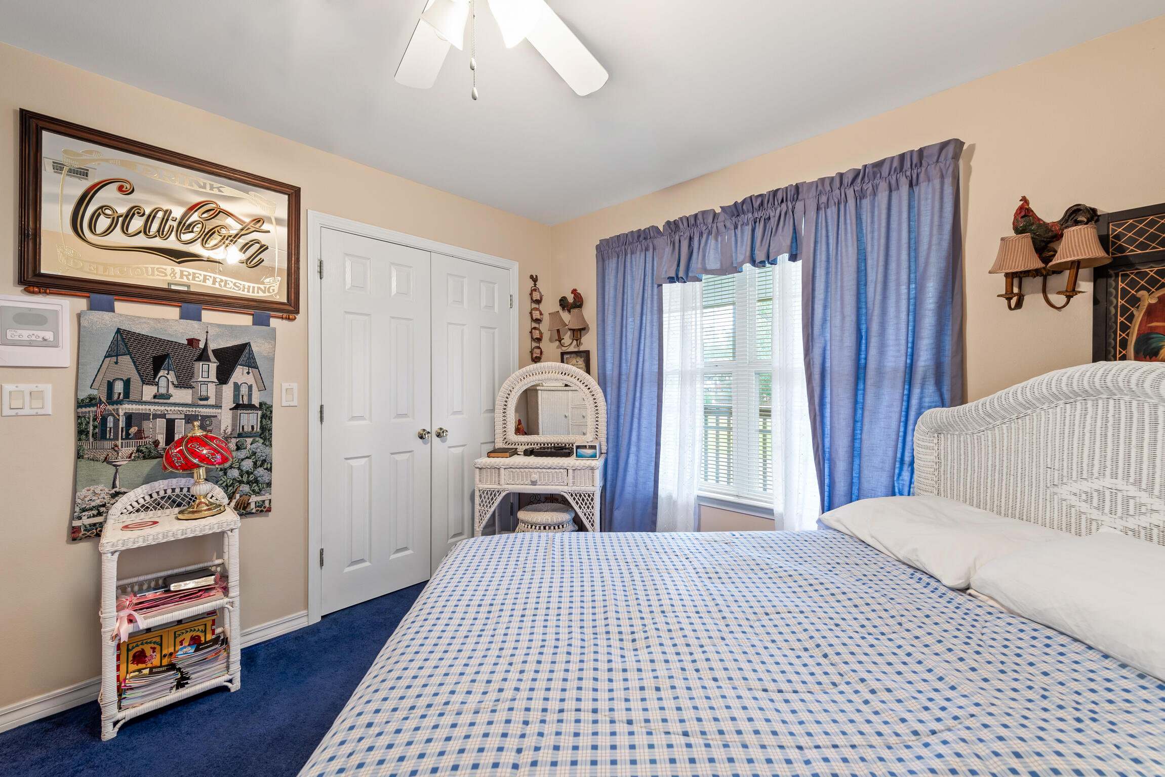 9524 Bone Bluff Drive Navarre, FL 32566 - Photo 45 of 68 a bedroom with a bed and a window