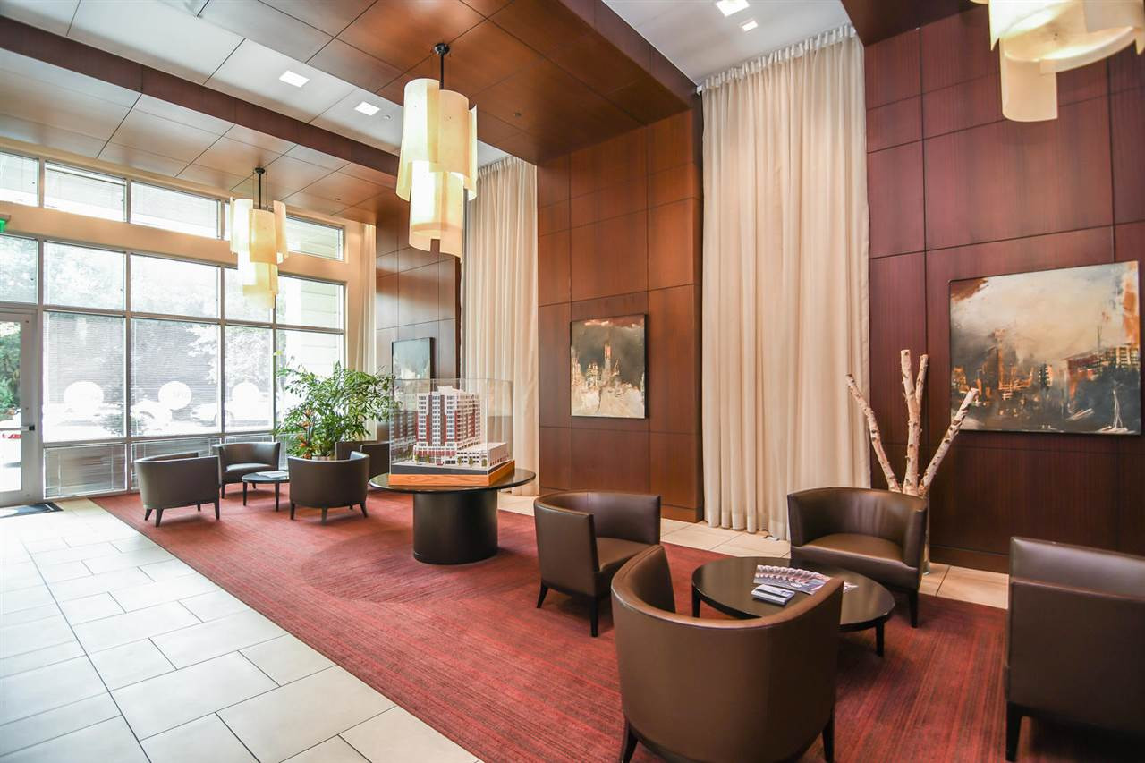 400 West North Street, Unit 830 Raleigh, NC 27603 - Photo 23 of 25 Lobby of the building with space to congregate or work Building Lobby