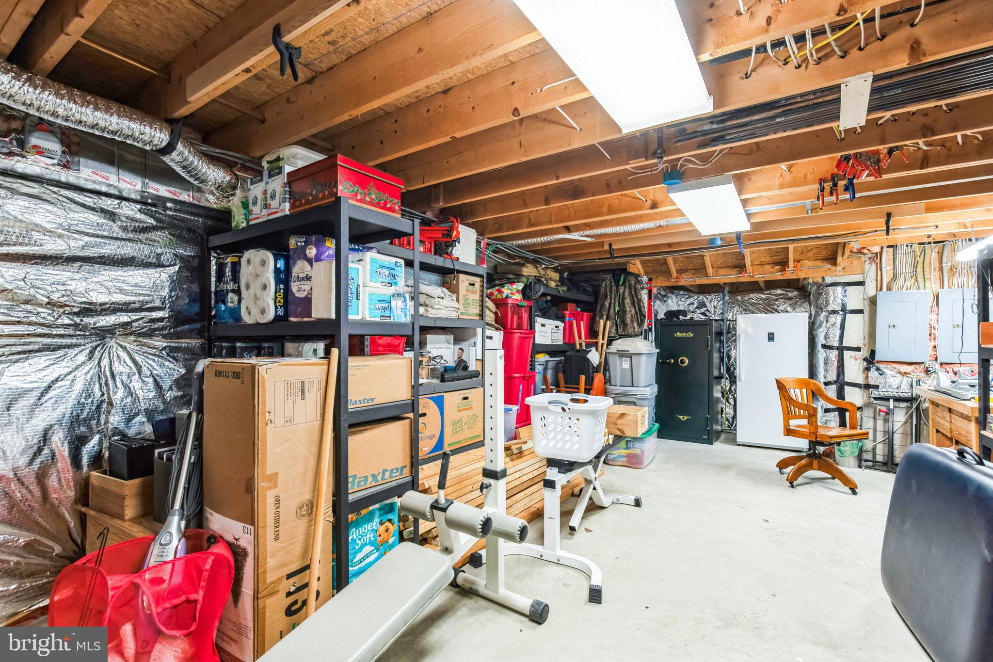 580 Small Reward Road Huntingtown, MD 20639 - Photo 39 of 54 Lower level tons of storage