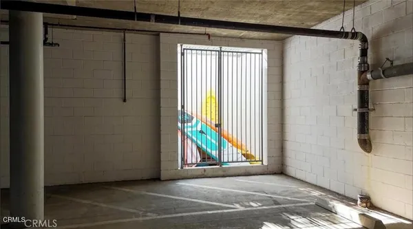 a building outdoor space with patio furniture