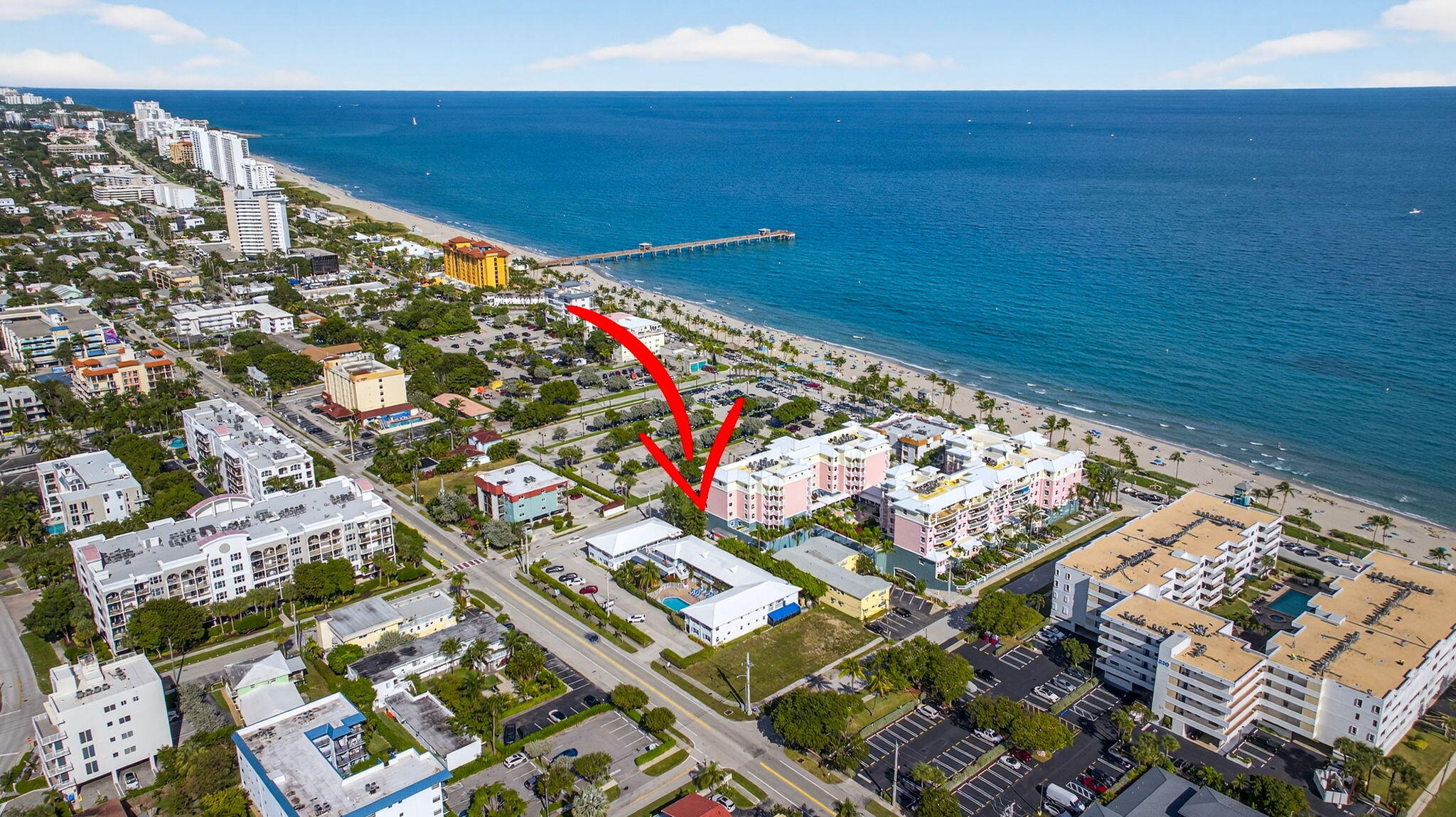 2051 Southeast 3rd Street, Unit TH8 Deerfield Beach, FL 33441 - Photo 54 of 58 view of city from balcony