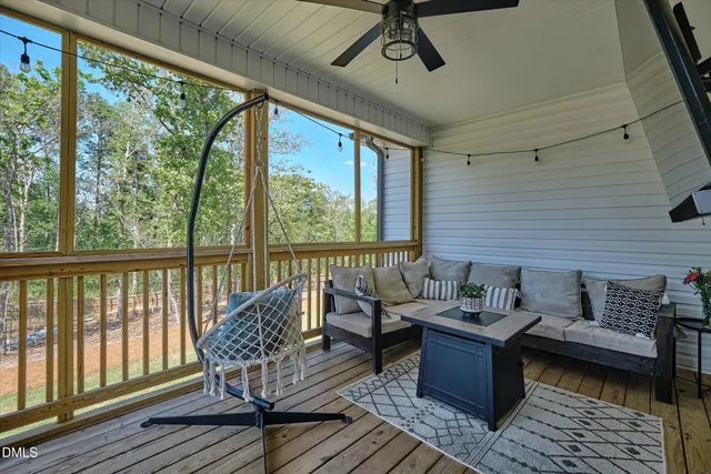 a view of a back yard of the house