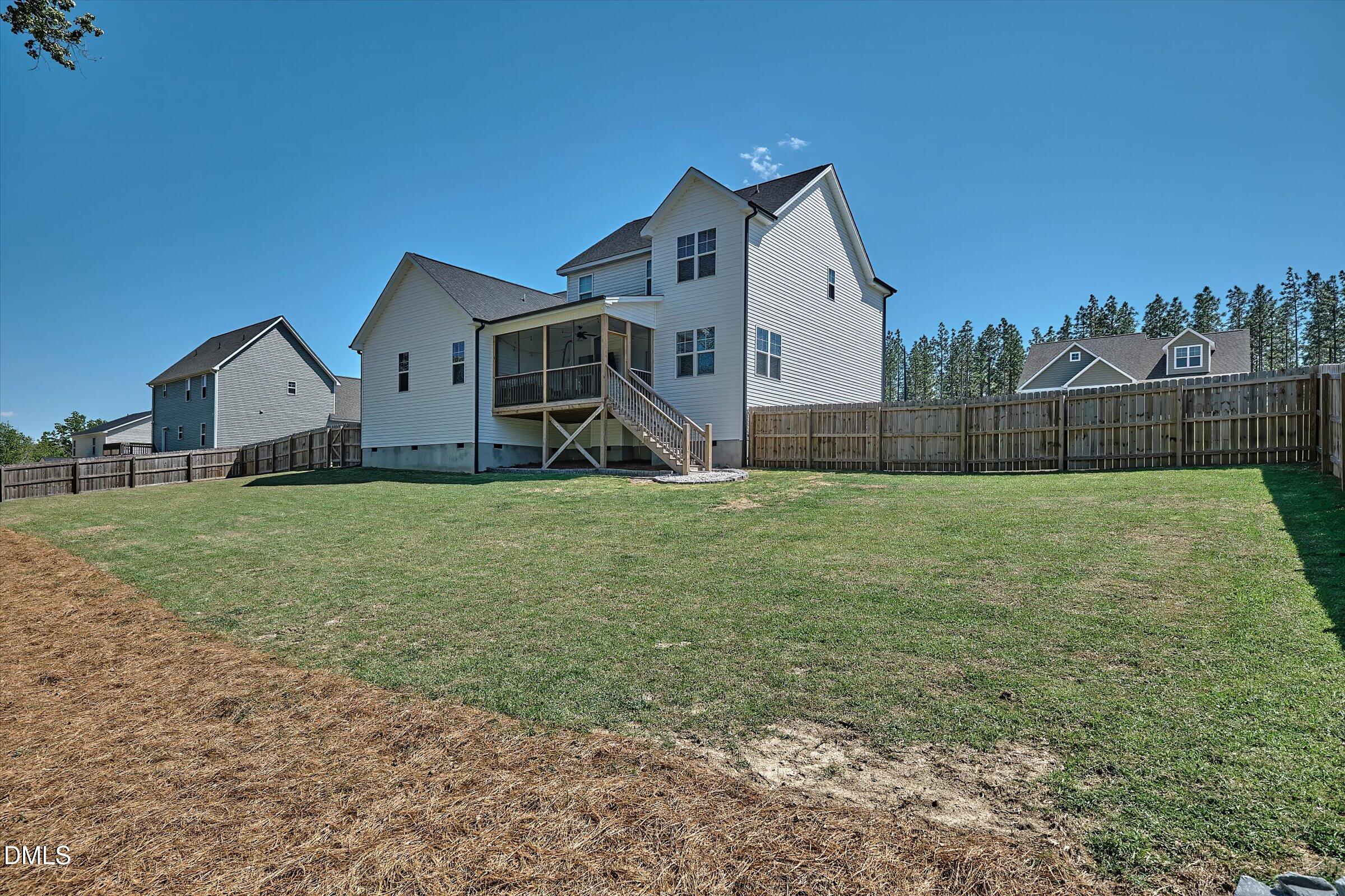 116 Nairn Street Fayetteville, NC 28311 - Photo 51 of 56 a view of a back yard of the house