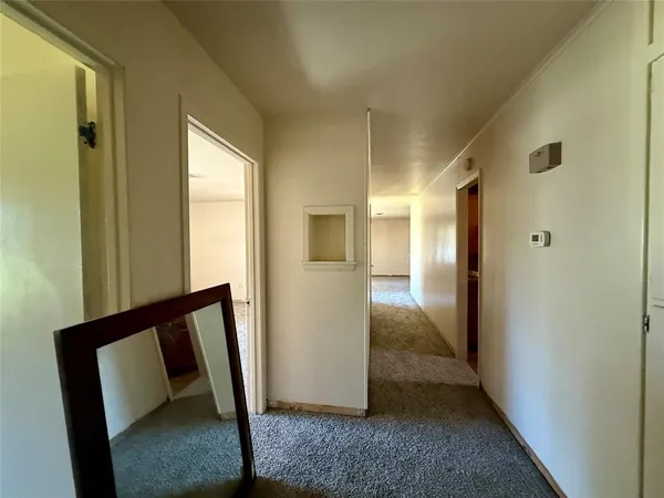 a view of a backyard of a house