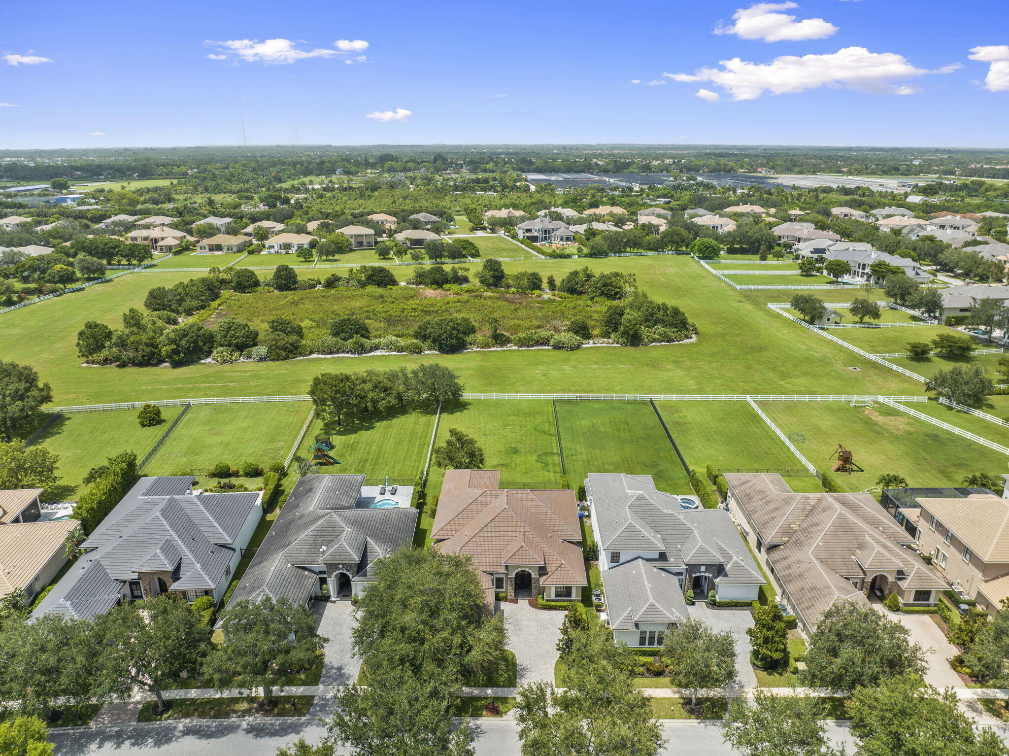 9289 Equus Circle Boynton Beach, FL 33472 - Photo 55 of 72 an aerial view of a football ground