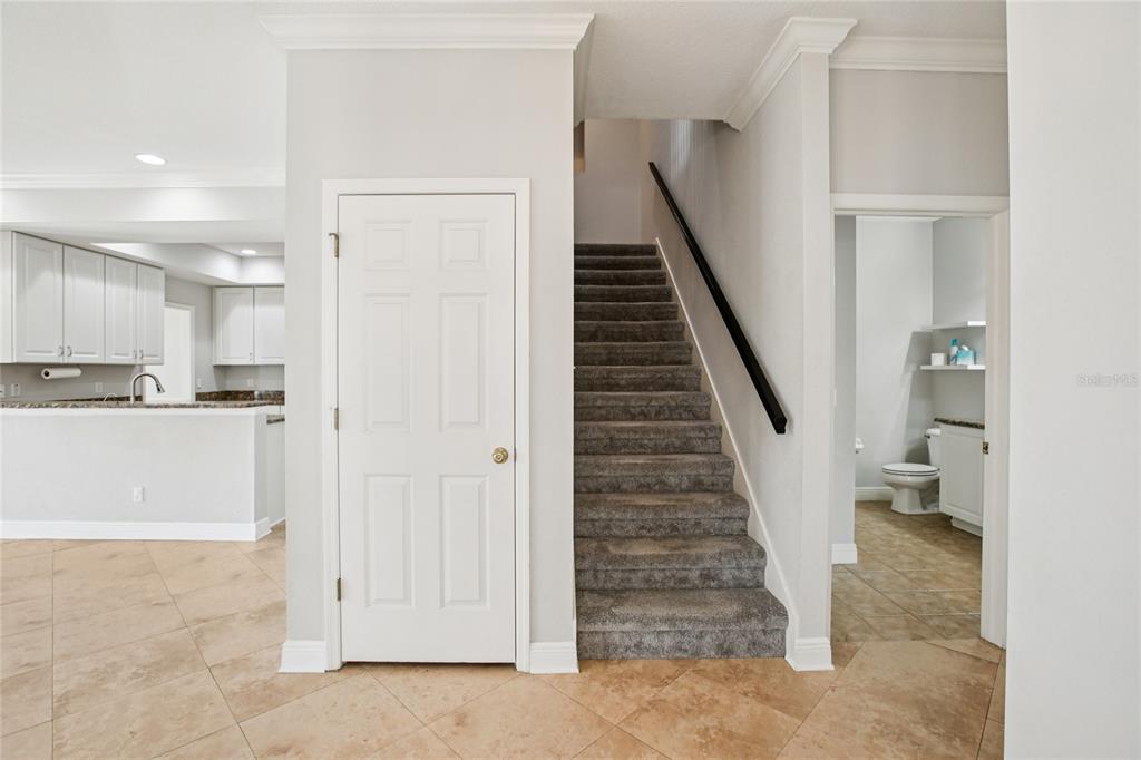 270 Cleveland Avenue Southwest Largo, FL 33770 - Photo 26 of 35 a view of entryway and hall with wooden floor