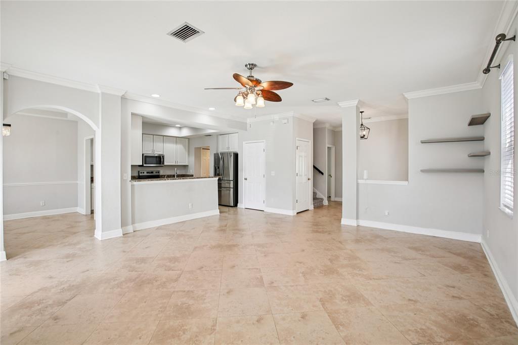 270 Cleveland Avenue Southwest Largo, FL 33770 - Photo 7 of 35 a view of a kitchen with a stove cabinets and a kitchen