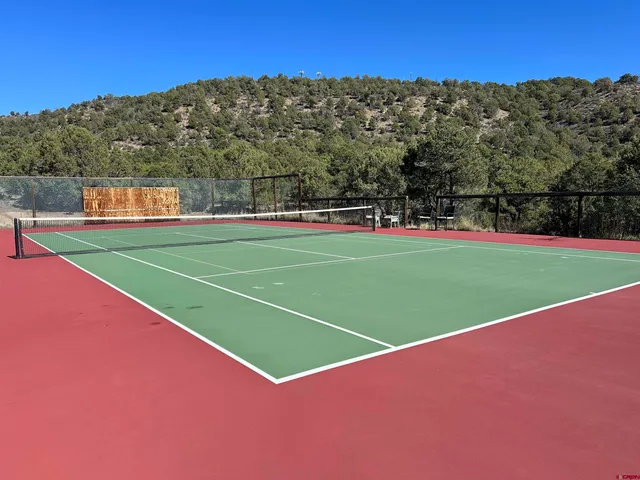 a view of a tennis court