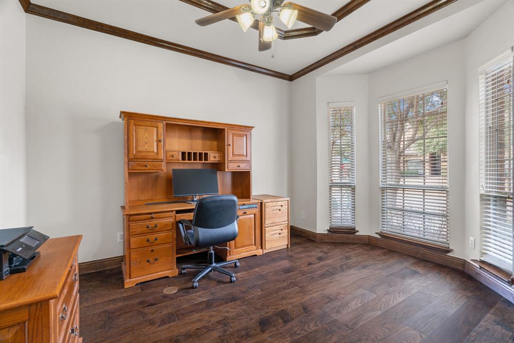 2500 Strathfield Lane Trophy Club, TX 76262 - Photo 4 of 34 Private office or study with french doors
