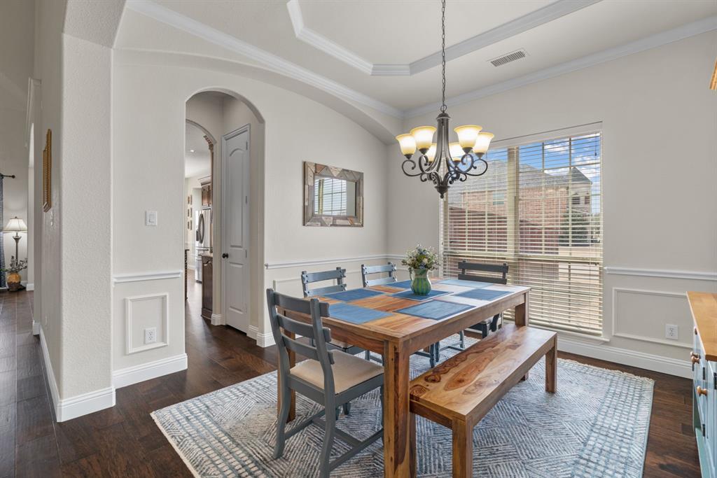 2500 Strathfield Lane Trophy Club, TX 76262 - Photo 9 of 34 Dining room open to the butler's pantry and kitchen