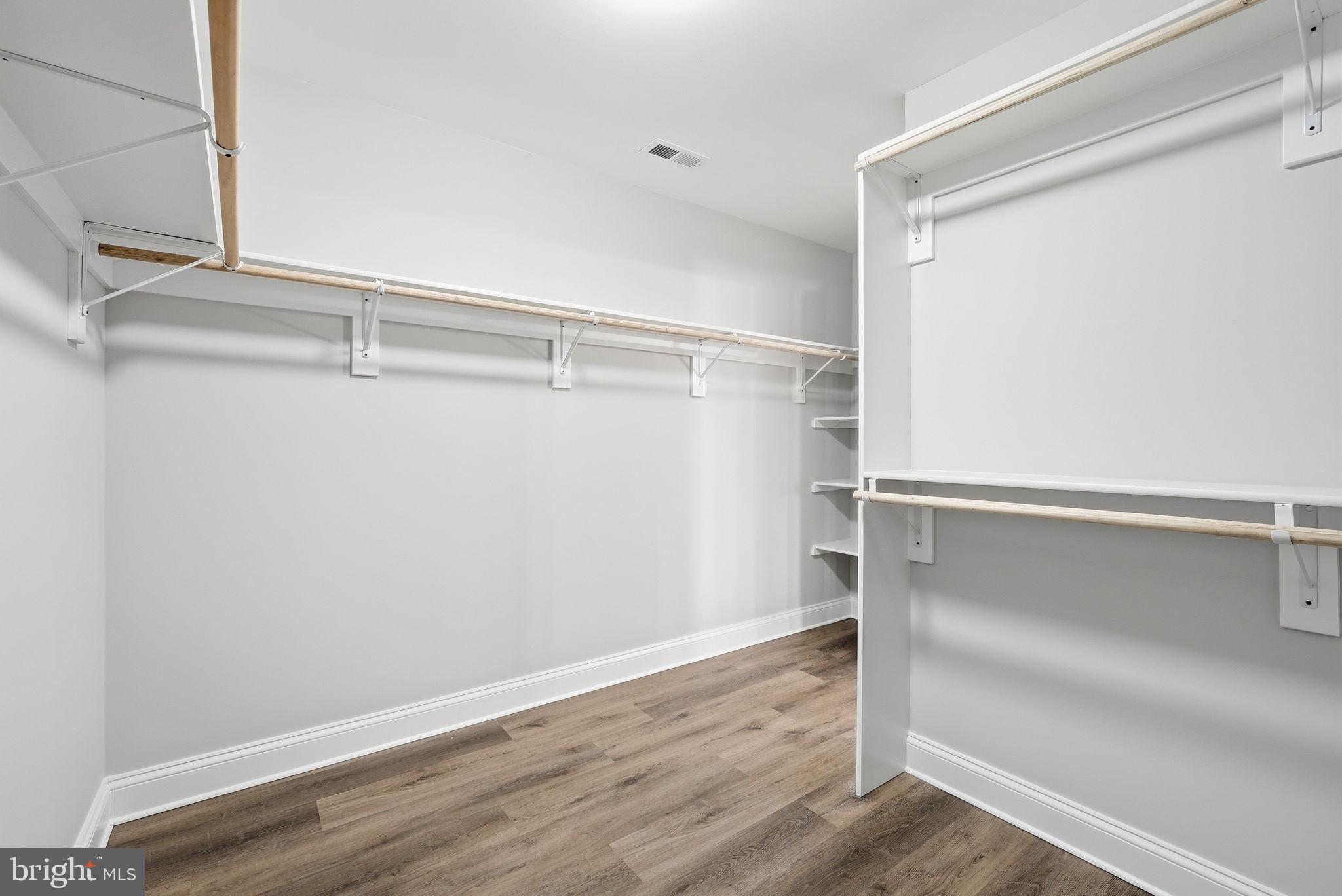 9586 South Pines Road Warrenton, VA 20186 - Photo 33 of 53 a view of an empty walk in closet