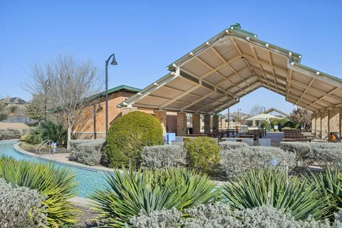 a view of city from a balcony
