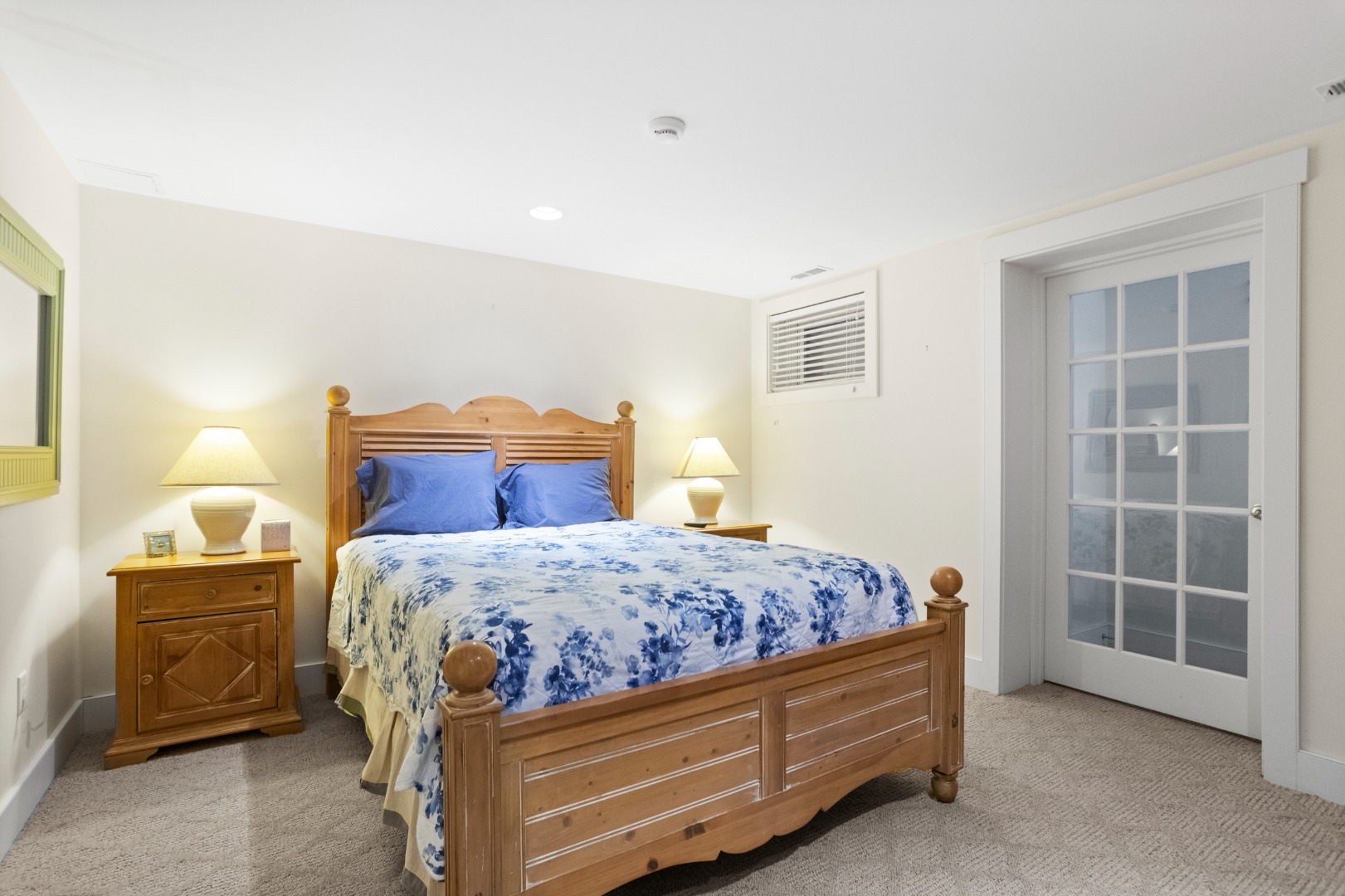 40 Goldfinch Drive Nantucket, MA 02554 - Photo 25 of 33 Lower Level Guest Suite with stairs to exterior