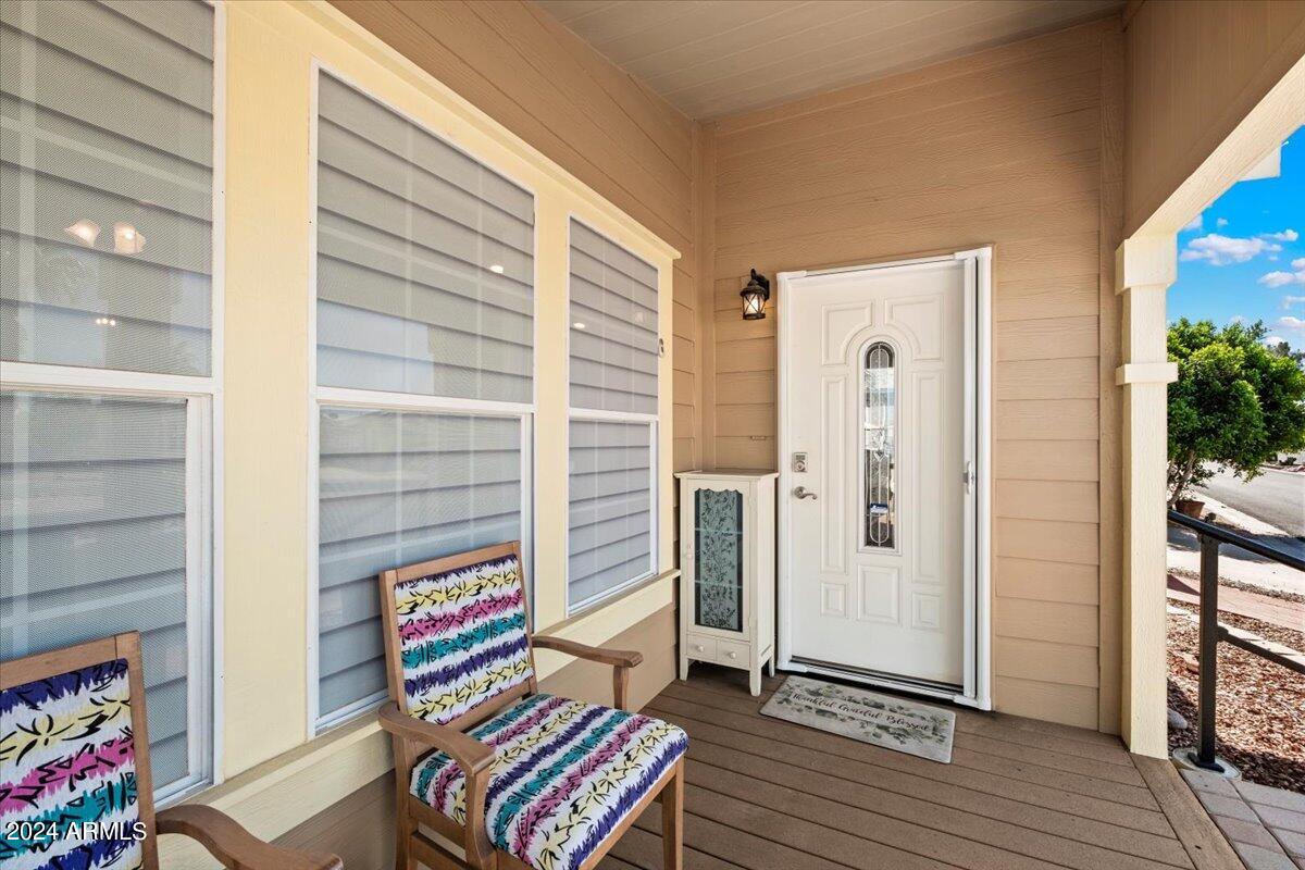 8865 East Baseline Road, Unit 510 Mesa, AZ 85209 - Photo 3 of 28 Cozy front Porch