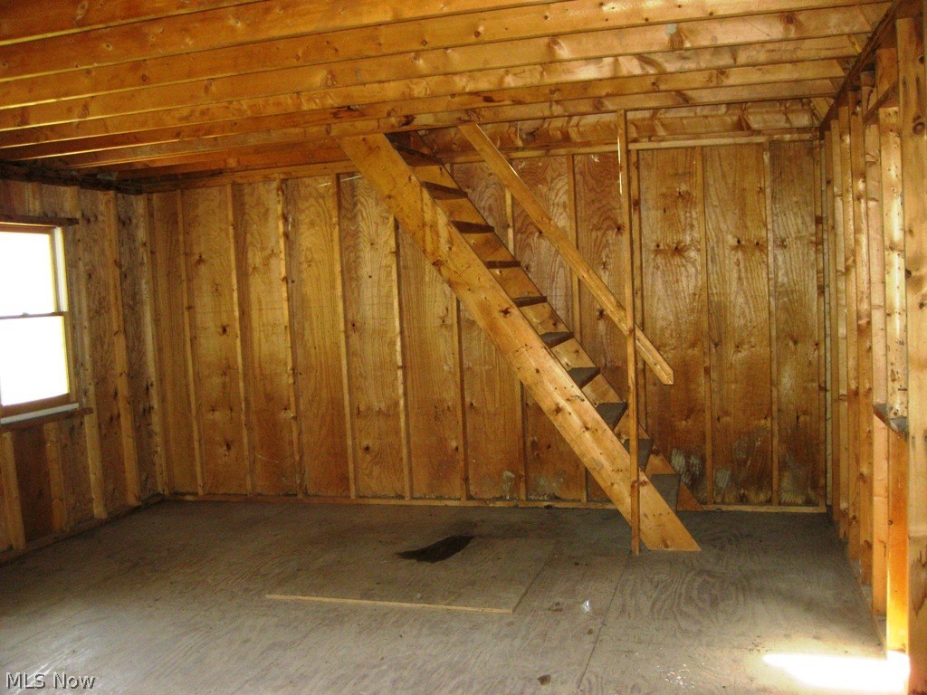 6152 Ridge Road Wadsworth, OH 44281 - Photo 32 of 33 Inside view of barn with access to loft.